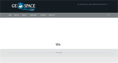 Desktop Screenshot of geospacesurvey.com